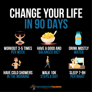 6 tips for a 90 day life change